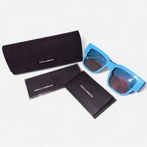 Dolce & Gabbana Sky Blue Sunglasses